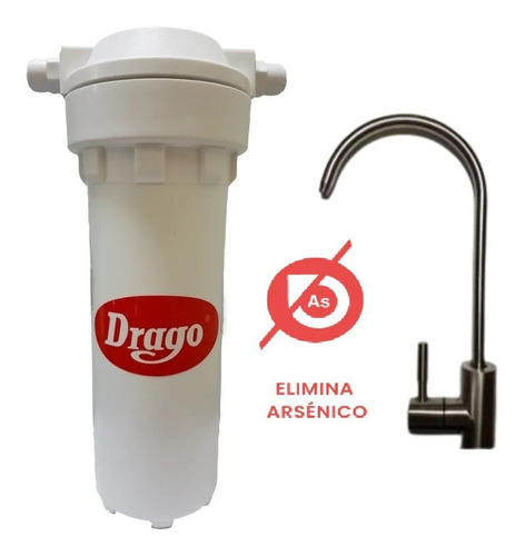 Filtro Purificador Agua Drago Mp 90 Arsenico Aprobado Anmat