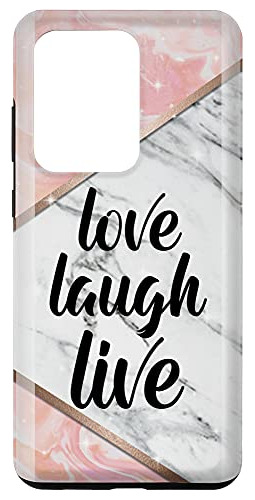 Funda Para Galaxy S20 Ultra Love Laugh Live Positive-02