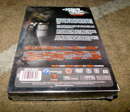 El Señor De Los Cielos Temporada 4 Parte 1 En Dvd
