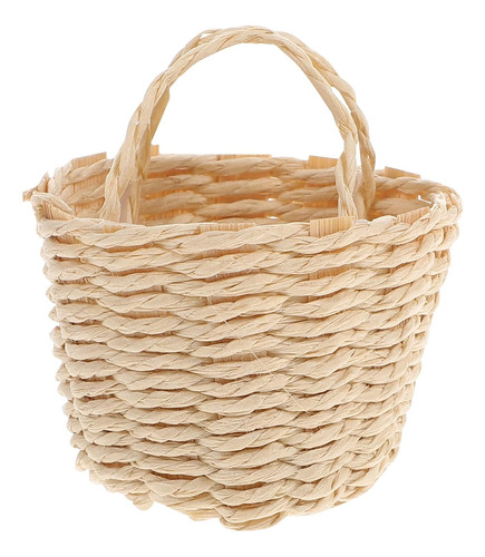 Balacoo Basket Mini Bailer Rattan Basket Mini Basket Modelo