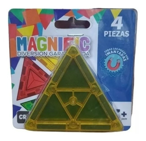 Magnific Tiles 4 Pzas Triángulos Imantados