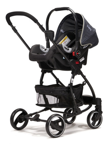 Imagen 8 de 10 de Cochecito Carrito Changuito Huevito Travel System Kiddy Alfa