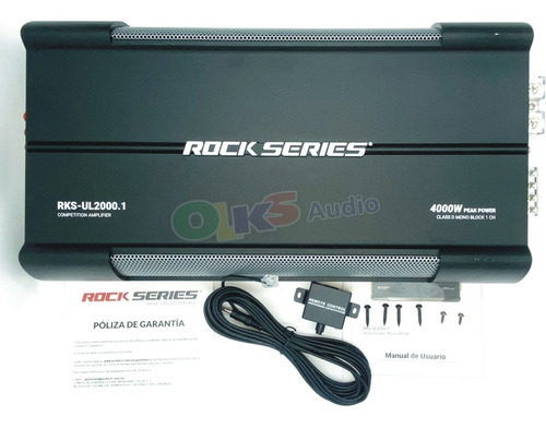 Imagen 4 de 10 de Ampli Clase D Open Show Spl 4000w. Rock Series Rks-ul2000.1