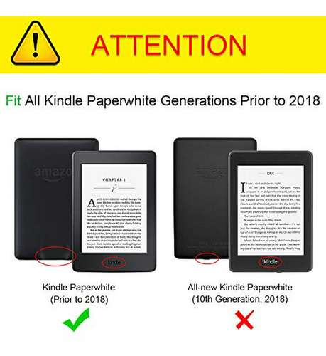 Funda  Para Kindle Paperwhite 6  2012-2017 - Azul