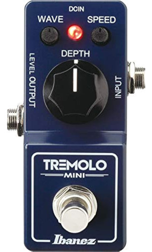 Ibanez Trmini Mini Pedal De Efecto Trémolo, Azul