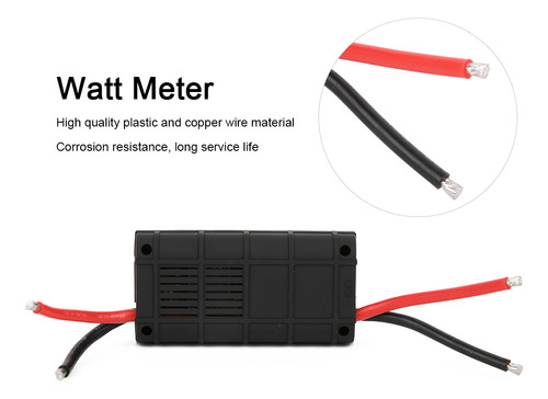 Verificador De Medidor De Watts Analisador De Potência Lcd D