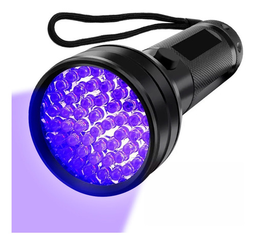 Linterna 51 Led Uv Gadnic Lámpara Uv Detector Luz Negra