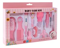 Comprar Set De Cuidado E Higiene Salud Para Bebes 8 Piezas Color Rosa