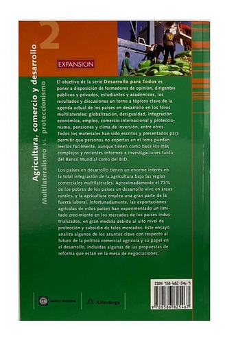 Libro Agricultura, Comercio Y Desarrollo (Usado)