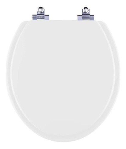 Tampa De Vaso Com Amortecedor Diamantina Branco P/ Icasa