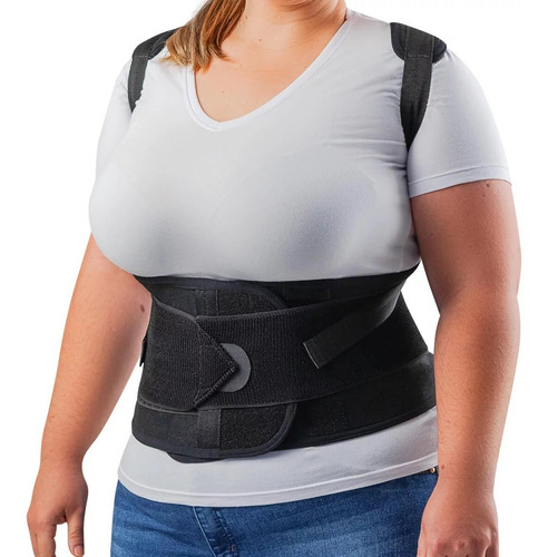 Corretor Postural Suporte Lombar E Abdominal - G Estreito