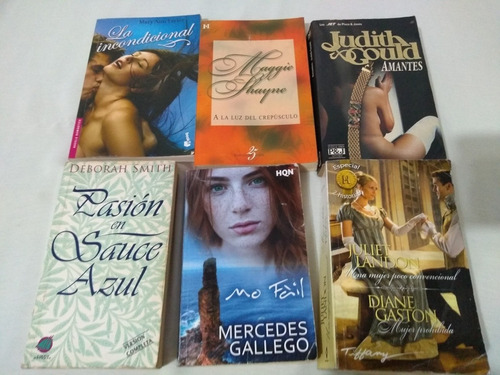 6 Novelas Romanticas Juliet Landon Mercedes Gallego Deborah 