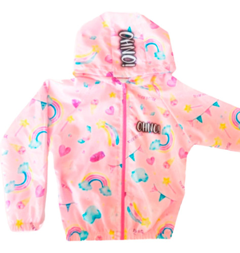 Exclusiva Campera Rompeviento Infantil Impermeable Oh No!