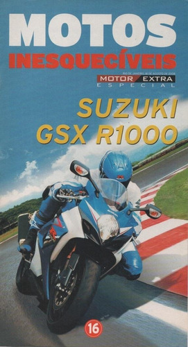 Motos Inesquecíveis 16 - Suzuki Gsx R1000 - Revista