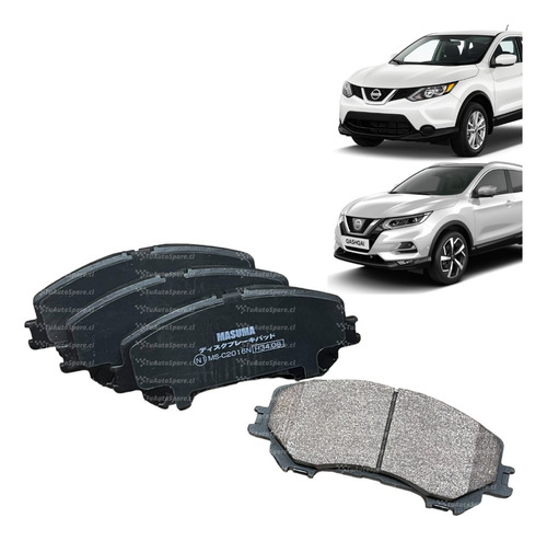 Pastilla Freno Delantero Nissan Qashqai 2015-2021, Izq/der