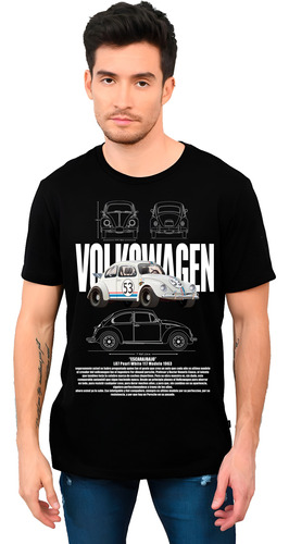 Playera Carro Diseño 105 Carros Y Motos Volkswagen Beloma