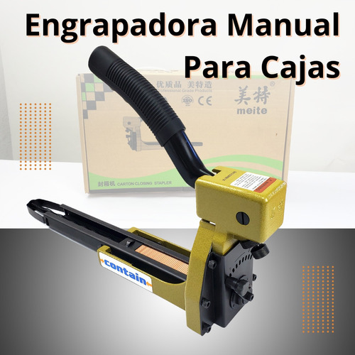 Engrapadora Manual Para Cerrado De Cajas De Carton