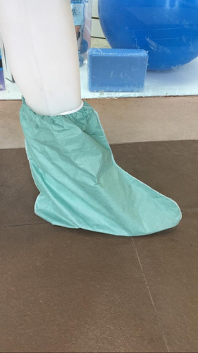 Imagen 2 de 3 de Botas Descatrables Calidad Premium Con Elastico X Par