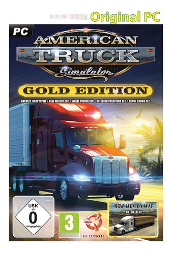 American Truck Simulator Gold Edition Código Pc