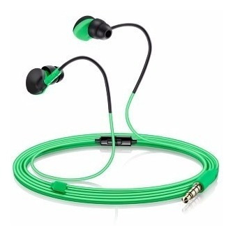 Fone De Ouvido Earphone Multilaser Sport Premium Verde Ph133