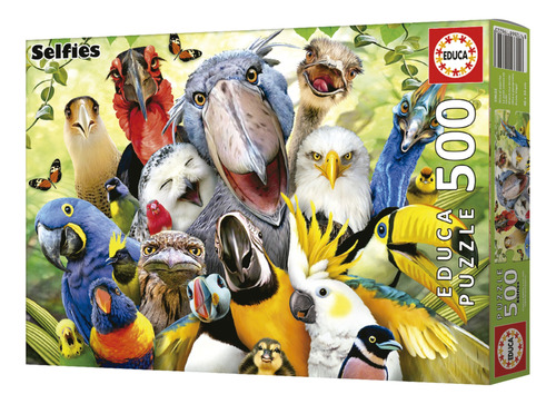 Puzzle Rompecabeza Educa Mira Al Pajarito Selfie 500 Piezas®