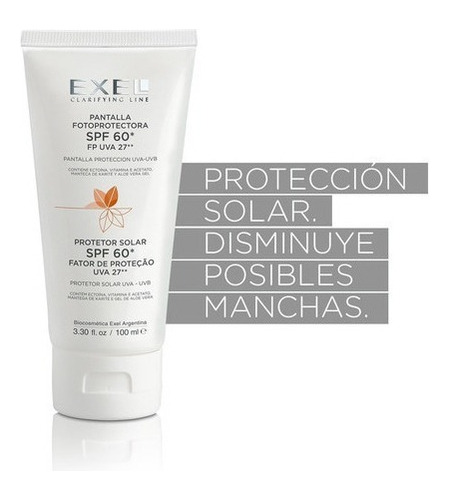 EXEL Pantalla Fotoprotectora Fps 60 con color