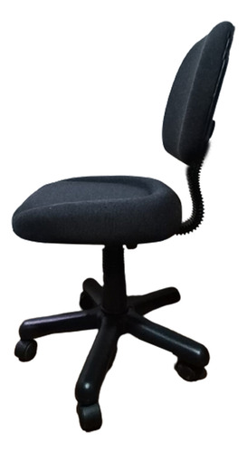 Silla De Escritorio Resistente Giratoria En Negro Ergonomica