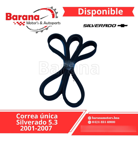 Correa Unica Silverado 5.3 2001-2007