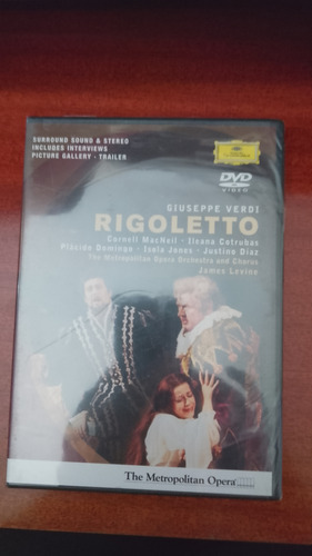 Dvd Rigoletto - Giuseppe Verdi Grandes Operas Capa Rara