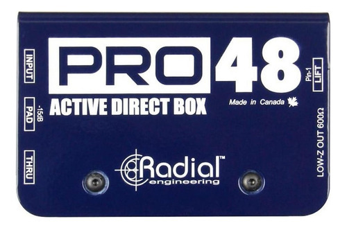 Caja Directa Radial Activa Pro-48
