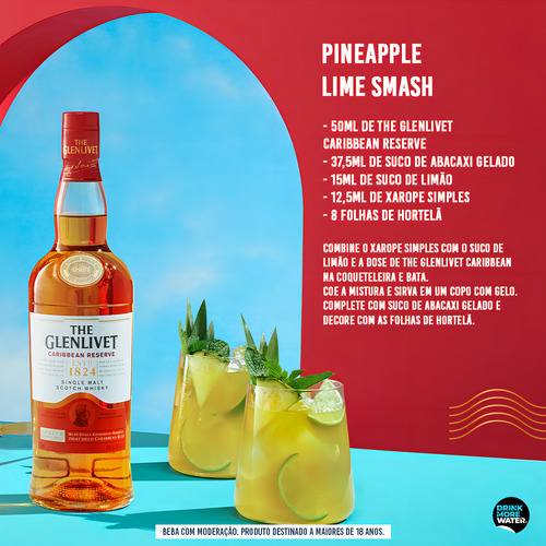 Whisky Glenlivet Caribbean Reserve Single Malt 750ml