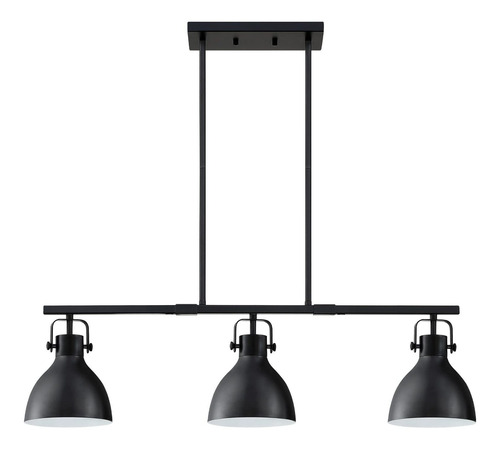 Leading Lighting Lampara Colgante Industrial 3 Luz Isla 7.2 