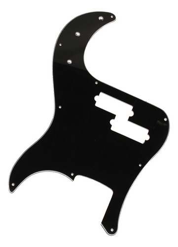 Pickguard Negro De 3 Capas For Precision Bass Pb