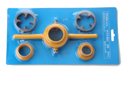 Paquete De 6 Herramientas Para Enhebrar Tuberías De Pvc,