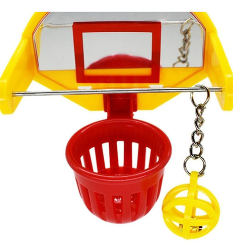 Mb Mascota Pájaro Baloncesto Apilamiento Forrajeo Juguete