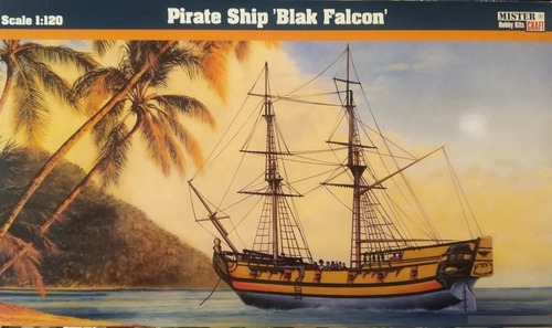 Pirate Ship Black Falcon 1:120 Mistercraft F61 Milouhobbies 