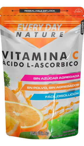 Vitamina C Sabor Cítrico De 2 Kg