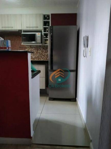 Imagem 10 de 22 de Apartamento Com 2 Dormitórios À Venda, 41 M² Por R$ 250.000,00 - Água Chata - Guarulhos/sp - Ap2056