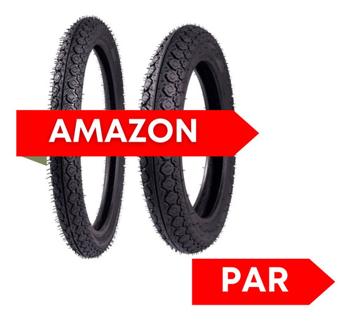 Par Pneu Biz 100 Bis 125 Pop 110 80/100-14 60100-17 Original