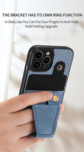 B Funda Magnética Cards Solt Kickstand Para Redmi Cover