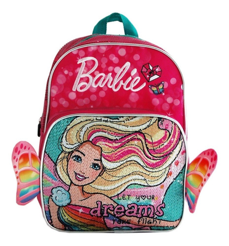 Mochila Espalda Jardin 12 PuLG Barbie #14032 Mundo Manias