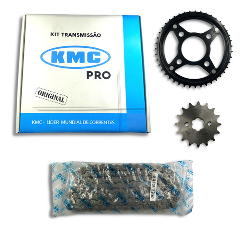Kit Relacao Kmc Pro Titan150/fan 150 04/15 /titan /fan 160  