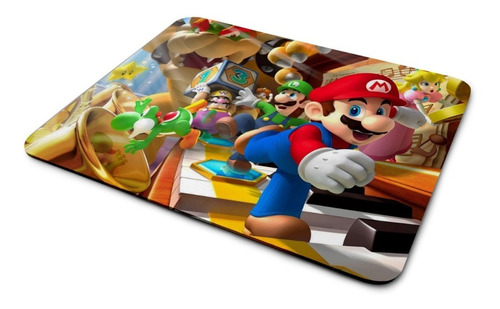 Mouse Pad Mario Bros - Varios Diseños