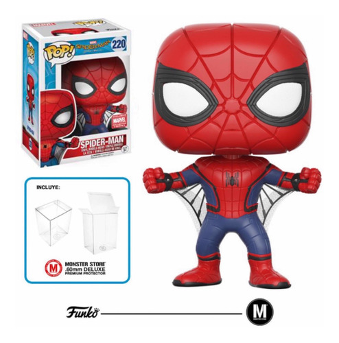 Funko Pop Spiderman #220 Spider Man Collector Exclusive