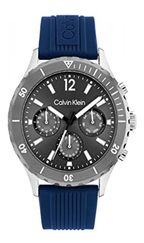 Reloj Para Hombre Calvin Klein Sport 25200120 Azul