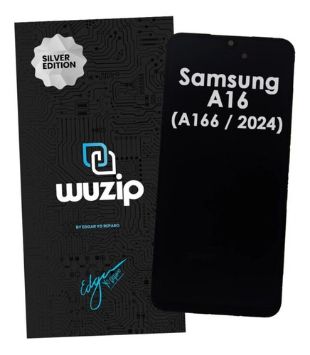 Modulo Samsung A16 Silver Edition Negro