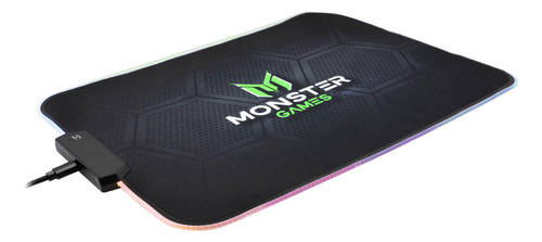 Pad Mouse Monster Pa351 Rgb 35x25