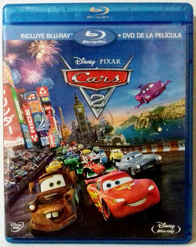 Cars 2 Combo Blu Ray + Dvd Disney Pixar