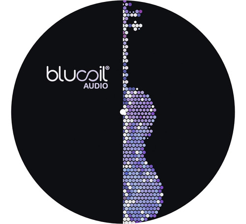 Blucoil 12-inch Turntable Slipmat Con 4mm De Espesor - Prote