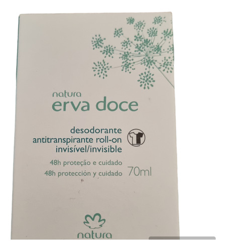 Desodorante Roll On Erva Doce. Natura. Pocitos/ Centro